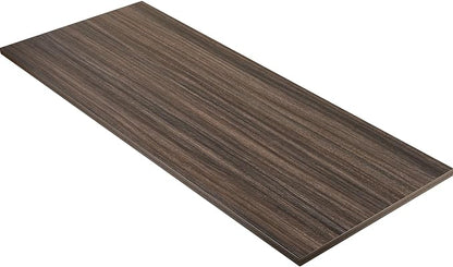 Kaboon Universal Tabletop 59.1"x23.62", Solid One-Piece Melamine Table Top, Double Desk L-Desk DIY, Home and Office Countertop,Eucalyptus