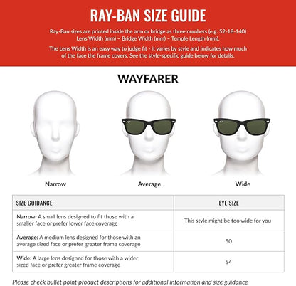 Ray-Ban Rb2140 Original Wayfarer Gradient Square Sunglasses