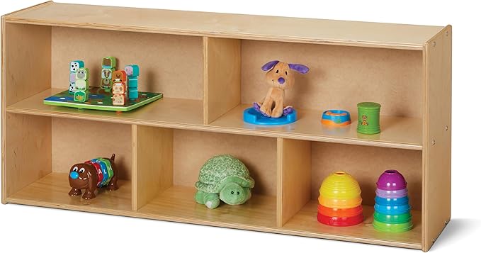 Young Time Jonti-Craft 7045YT Toddler Single Storage Unit Shelves - Kids Classroom Storage Shelf