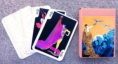 ERTE Playing Cards (Poker Deck 54 Cards All Different) Vintage Painting Art Deco French Romain de Tirtoff