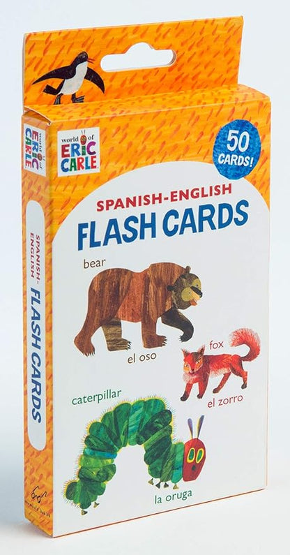 Chronicle Books, Flash Cards Eric Carle Spanish English