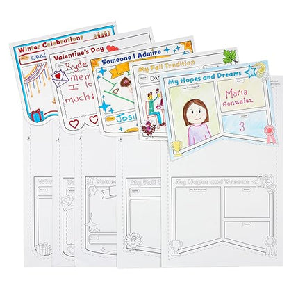 Really Good Stuff Ready to Decorate Pennants Posters Classroom Pack - 120 Posters