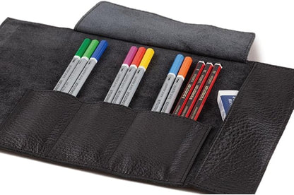 Staedtler Pencil Case Leather Pencil Case Black 900 LC-BK