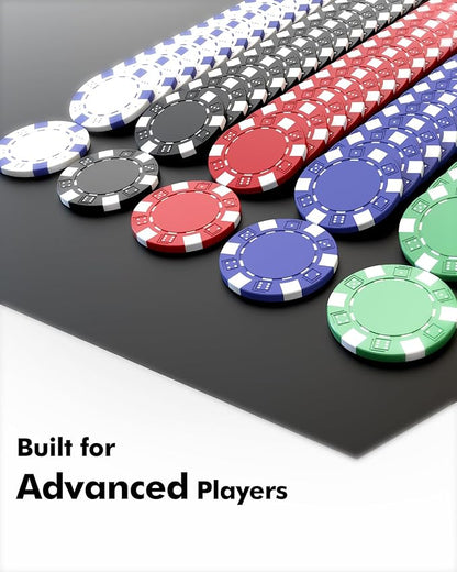Poker Chip Set - Classic 300PCS Poker Set with Aluminum Case, 11.5 Gram Casino Chips for Texas Holdem Blackjack Gambling