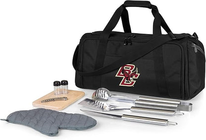 PICNIC TIME NCAA BBQ Kit Cooler Tote with Barbecue & Accessories