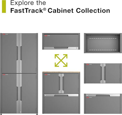 Rubbermaid FastTrack Single Drawer Cabinet, Garage Storage Systems, Garage Organization
