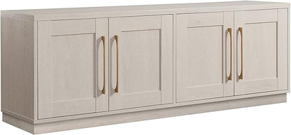 Henn&Hart Tillman, 68'' Rectangular TV Stand, Alder White