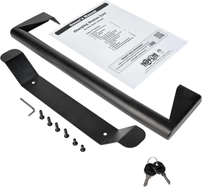 Tripp Lite 21-Port AC Mobile Charging Cart Storage Station for Chromebooks, iPads, Laptops, Tablets, Black (CSC21AC)
