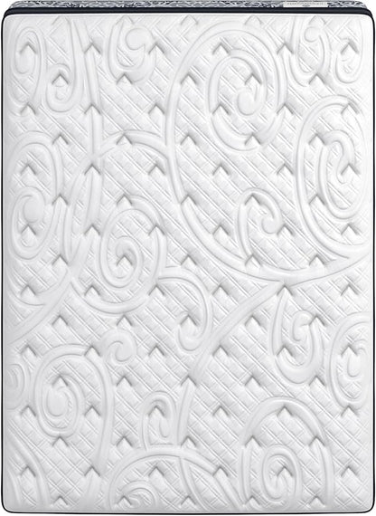 Kingsdown Passions Kelbrooke 16" Plush Euro Pillow Top Hybrid Mattress Queen, Cool Gel Memory Foam Layer Motion Isolation Quilted Top Premium Mattress