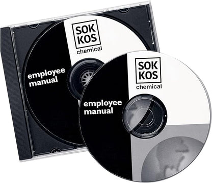 Avery Printable CD Labels, Matte White, Permanent Adhesive, Laser Printable, 40 Blank CD & 80 Blank Spine Stickers, Great for DVD, PC Discs, and More (5692)