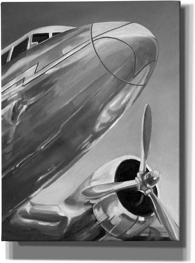 Epic Graffiti 'Aviation Icon I' by Ethan Harper Canvas Wall Art, 26"x34"
