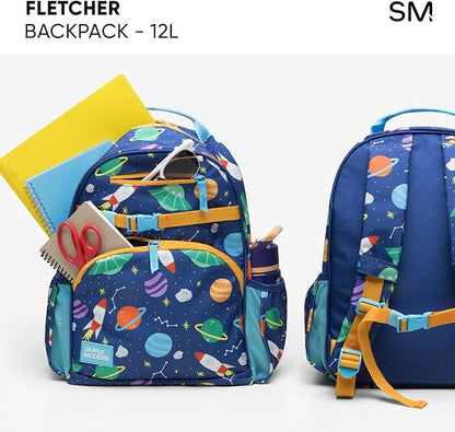 Simple Modern Medium Peppa Pig Toddler Backpack for School Girls and Boys | Kindergarten Elementary Kids Backpack | Fletcher Collection | Kids - 15" tall | Bubbles