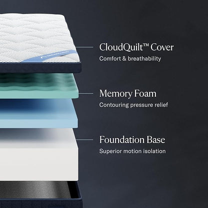 Premier 13" California King Mattress - Memory Foam (New Version) - 365 Night Trial - Fiberglass Free - Forever Warranty - Mattress in a Box - CertiPUR-US® Certified