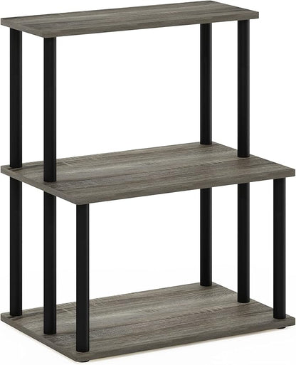 Furinno Turn-N-Tube 3-Tier Toolless Multipurpose Printer Stand Display Storage Shelf