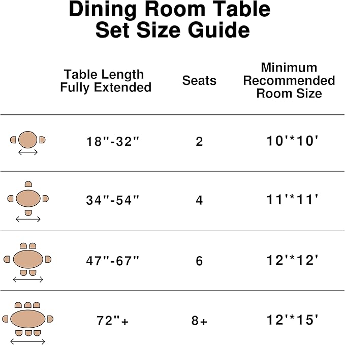 Casaphoria Wood Kitchen Table Set with 6 Chairs, 79" Dining Kitchen Table & Chairs Set for 4-6, Modern Farmhouse Oval Dining Table for Living Room, Easy Assembly, Black