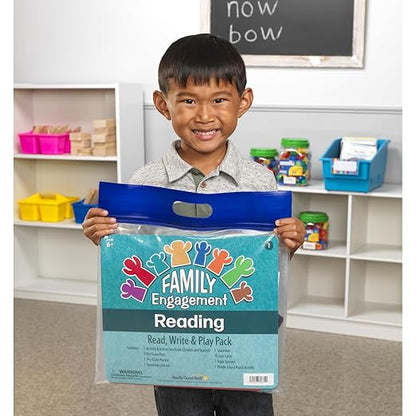 Really Good Stuff Family Engagement Reading - Read, Write and Play Pack - First Grade