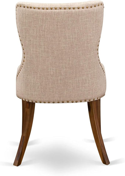 X12SI-0C8-04 - 14 Pieces Mid Century Dining Table Set contains an Extendable Rectangle Kitchen Table, 1 Coffee Table and 12 Dining Chairs, 39x120 Inch, Antique Walnut