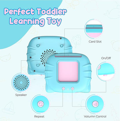Toddler Toys Sight Words Talking Flash Cards for Ages 2 3 4 Boys and Girls, Autism Sensory Toy for Autistic Children, Learning Educational Montessori Speech Therapy Toys 224 Sight Words