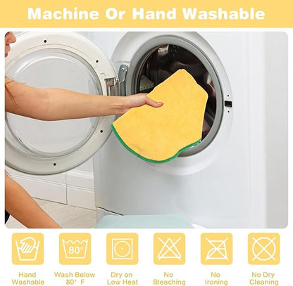 Pet Bathrobe for Dog Cat Absorbently Quick Drying Coat Cute Dogs Bath Towel Hooded Robe Adjustable Collar & Belly Strap for Pool Beach (Yellow, Medium)
