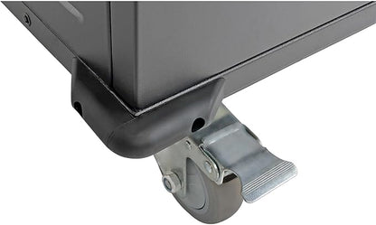 Tripp Lite 21-Port AC Mobile Charging Cart Storage Station for Chromebooks, iPads, Laptops, Tablets, Black (CSC21AC)