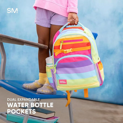 Simple Modern Medium Peppa Pig Toddler Backpack for School Girls and Boys | Kindergarten Elementary Kids Backpack | Fletcher Collection | Kids - 15" tall | Bubbles