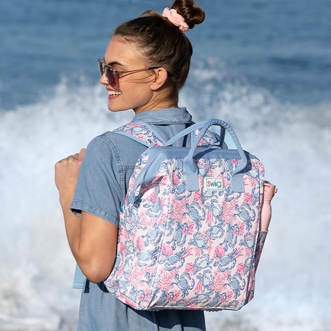 Swig Life Packi Backpack Cooler, Insulated Cooler, Waterproof Beach Bag, 24 Cans, Lightweight Insulated Coolers