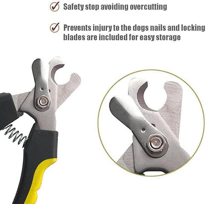 Pet Republique Dog Nail Grinder and Nail Clippers Series Size Option Dogs: Small, Medium, Large Dogs – Dog Claw Trimmer Kit (Clippers Only, Large)