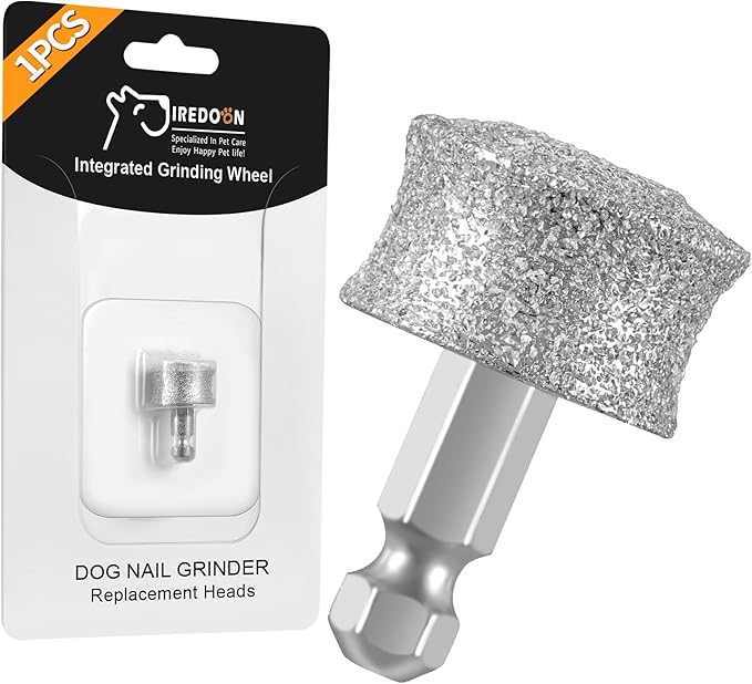 Dog Nail Grinder Replacement Head-Integrated Grinding Head for Casfuy and Most Brands, Highly Efficient, Safe and Durable (1pcs)