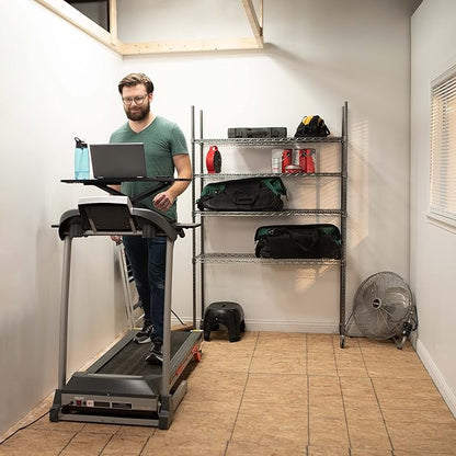 VIVO Universal Treadmill Desk Riser, Height Adjustable Platform for Notebooks, Tablets, Laptops, and More, Workstation for Treadmill Handlebars up to 33 inches, Stand-TDML3