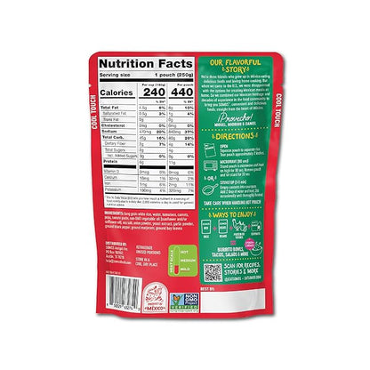 SOMOS Mexican Homestyle White Rice | Gluten Free, Non-GMO, Vegan & Microwavable Meals Ready to Eat - Delicious, Healthy & Convenient - Perfect for Burrito Bowls, Tostadas & More | 8.8 oz (Pack of 6)