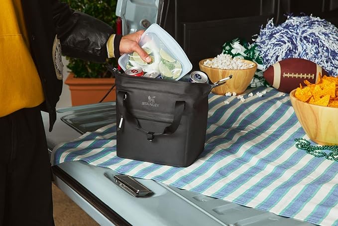 Stanley All Day Julienne Soft Cooler Bag and Lunch Box | Insulated Travel Bag with Zipper | BPA-Free