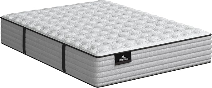 Kingsdown Passions Aspiration 14" Plush Hybrid Mattress, Full, Tan