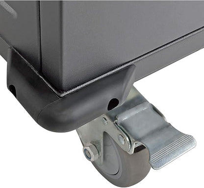 Tripp Lite 42-Port AC Mobile Charging Cart Storage Station for Chromebooks, iPads, Laptops, Tablets, Black (CSC42AC)