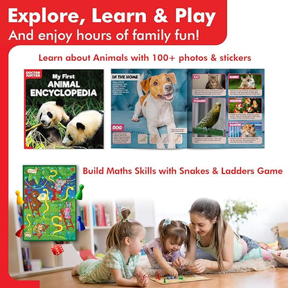 Doctor Jupiter Little Genius Kit for Boys & Girls 4-6 Year Olds | Educational Toys for 4-5-6 | Learning Toys for Toddlers | Preschool Learning Activities | STEM Toys | Science Experiments