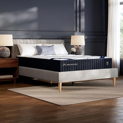 Classic 12" King Mattress - Luxury Hybrid Gel Memory Foam - 365 Night Trial - Fiberglass Free - Forever Warranty - Mattress in a Box - CertiPUR-US Certified