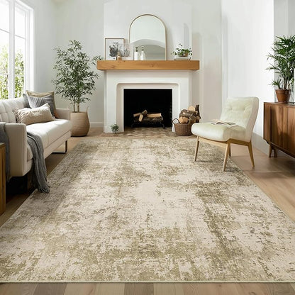 LEPEII 5x7 Area Rugs, Rugs for Living Room, Indoor Non-Slip Washable Rug for Bedroom, Dining Room, Low Pile Home Decor Neutral Area Rug