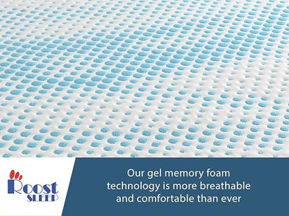 Cool Cloud Supreme 3 Inch Gel Memory Foam King Mattress Topper – Cooling, Ventilated Design for Back and Pressure Relief