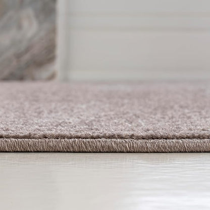 JONATHAN Y Nordby High-Low Arch Striped Indoor/Outdoor Runner Rug, 2x8, Taupe/Beige, for Patio, Backyard, Living Room, Bedroom, Office, Hose-Washable (SCN104D-28)