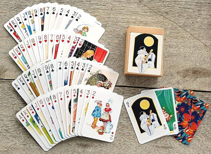 Gratis Playing Cards (Poker Deck 54 Cards All Different) Vintage Greeting and Happy Wishes Posters and Cards for All Occasions