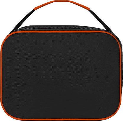 FOCO NFL Unisex-Adult Officially Licensed Wordmark Team Color Big Logo Football Zip Closure 7L Lunch Bag - Cincinnati Bengals