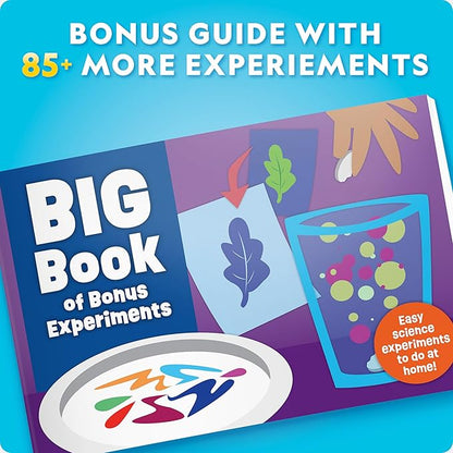 National Geographic Amazing Chemistry Set - Chemistry Kit with 100+ Science Experiments Including Crystal Growing and Reactions, Science Kit for Kids, STEM Gift for Boys and Girls (Amazon Exclusive)