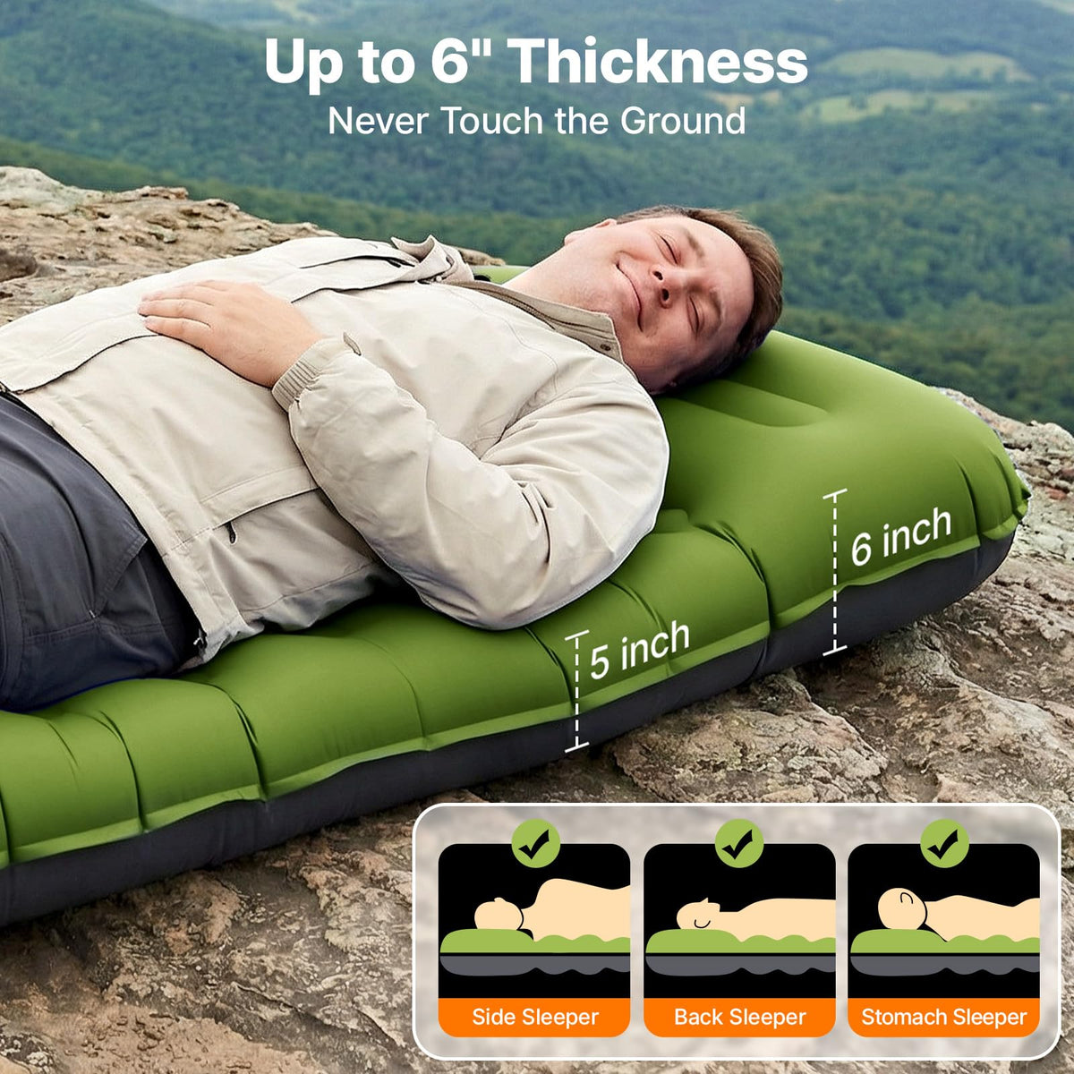 OGERY Sleeping Pad - Ultralight