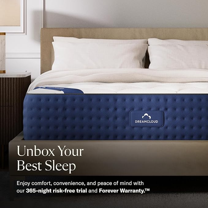 12" Queen Mattress - Luxury Gel Memory Foam - 365 Night Trial - Premium Pressure-Relieving Layers - Forever Warranty - CertiPUR-US® Certified