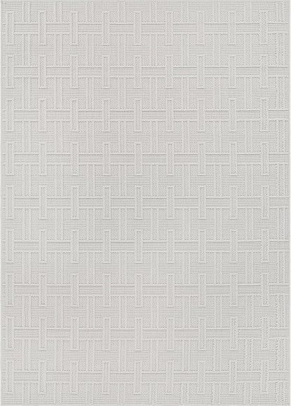 Micro Loop Indoor Rug White 9x12 Boho Geometric Neutral Area Rugs for Living Room Soft Luxury Modern Low and High Pile Durable Stain Resistant Non-Shedding Indoor Area Carpet 9 x 12