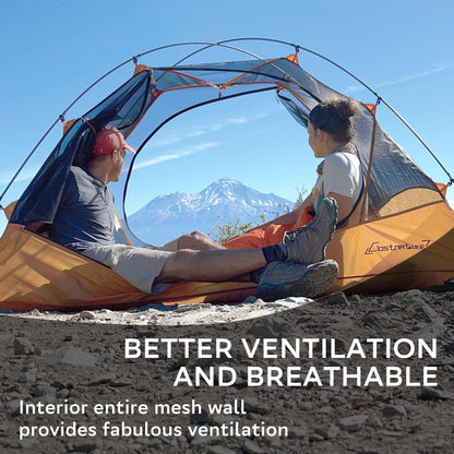 Clostnature 2 Person Lightweight Backpacking Tent, Camping Tent