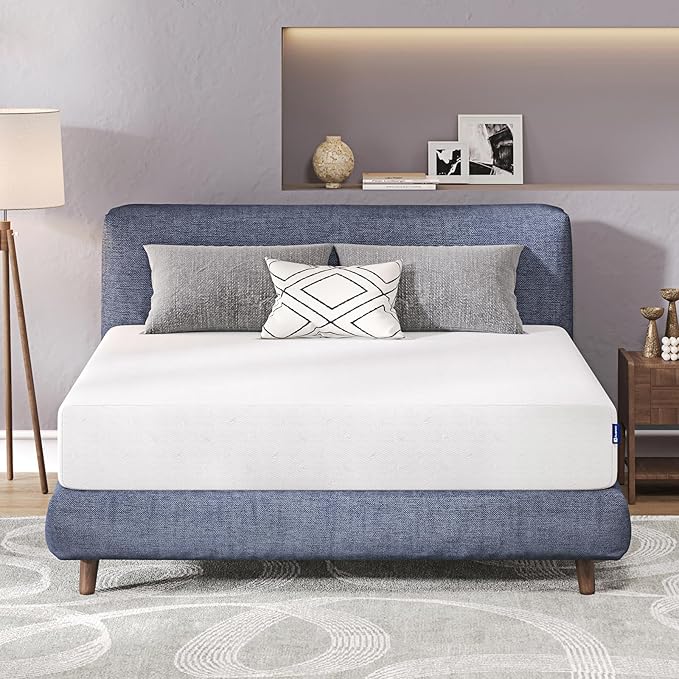 Avenco Queen Mattress, 12 Inch Queen Memory Foam Mattress in a Box for Refresh Sleep & Pressure Relief, Medium Firm Mattresses with CertiPUR-US Certified