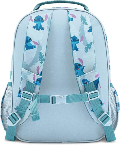 Simple Modern Large Disney Kids Backpack for School Girls and Boys | Elementary Backpack for Teen | Fletcher Collection | Kids - 16" tall | Tropical Stitch
