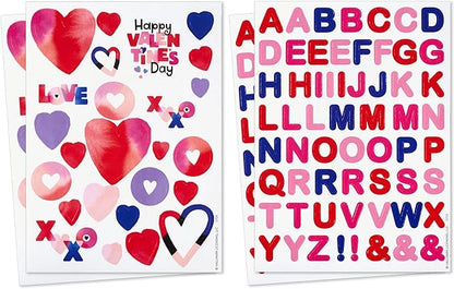 Hallmark DIY Pop Up Valentine's Day Mailbox with Cards and Stickers for Classroom Exchange
