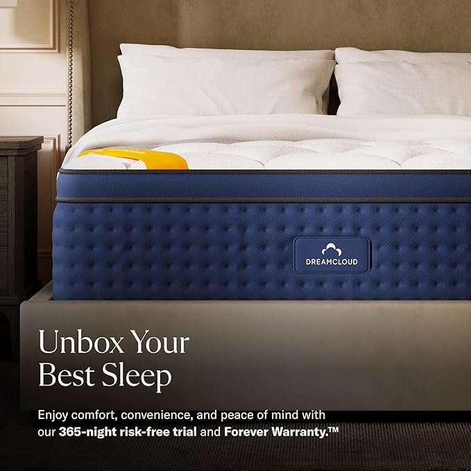 Premier Rest 14" King Mattress - Luxury Gel Memory Foam - 365 Night Trial - Premium Pressure-Relieving Layers - Forever Warranty - CertiPUR-US® Certified