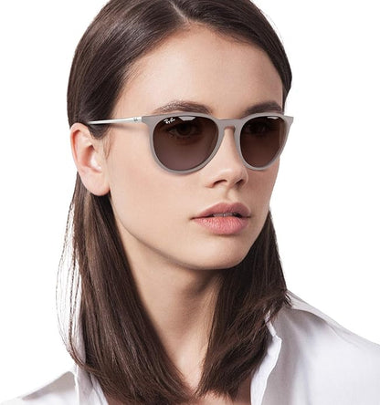 Ray-Ban womens Rb4171 Erika Round Sunglasses
